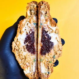 Birthday cake cookie