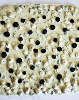 Crumbs L'écorce Blauwe bes limoen yoghurt