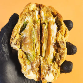 Triple chocolate baklava